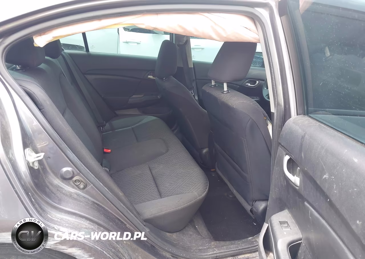 2015 Honda Civic Lx VIN:19XFB2F57FE020880 - 8