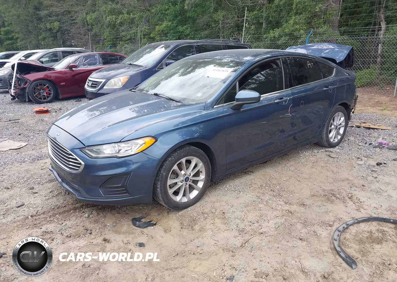 2019 Ford Fusion Se VIN:3FA6P0H7XKR265489 - 2
