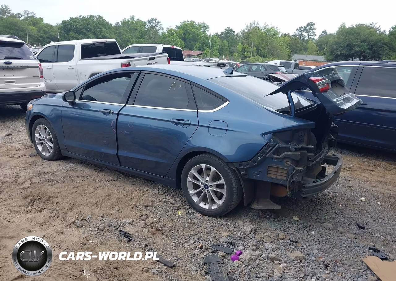 2019 Ford Fusion Se VIN:3FA6P0H7XKR265489 - 3
