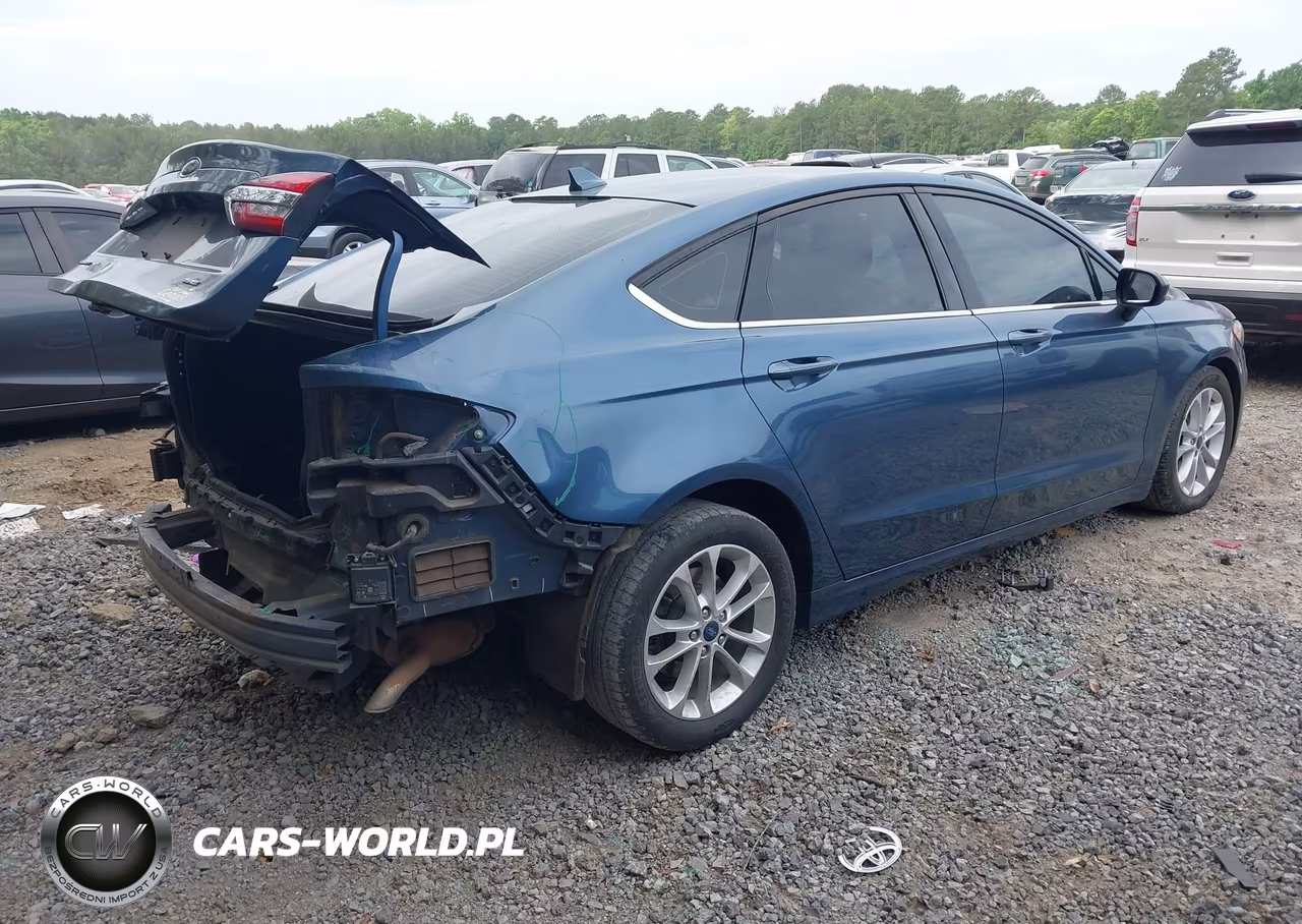 2019 Ford Fusion Se VIN:3FA6P0H7XKR265489 - 4