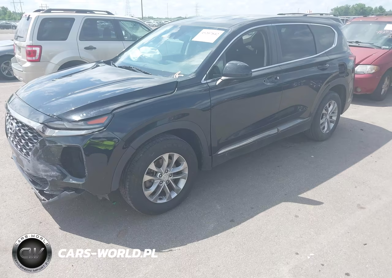 2019 Hyundai Santa Fe Se VIN:5NMS23AD6KH030807 - 2