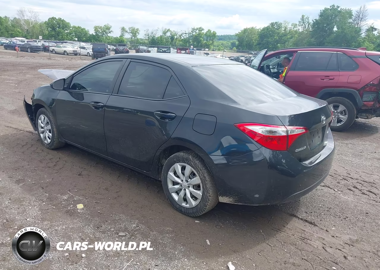 2016 Toyota Corolla Le VIN:5YFBURHE5GP539165 - 3