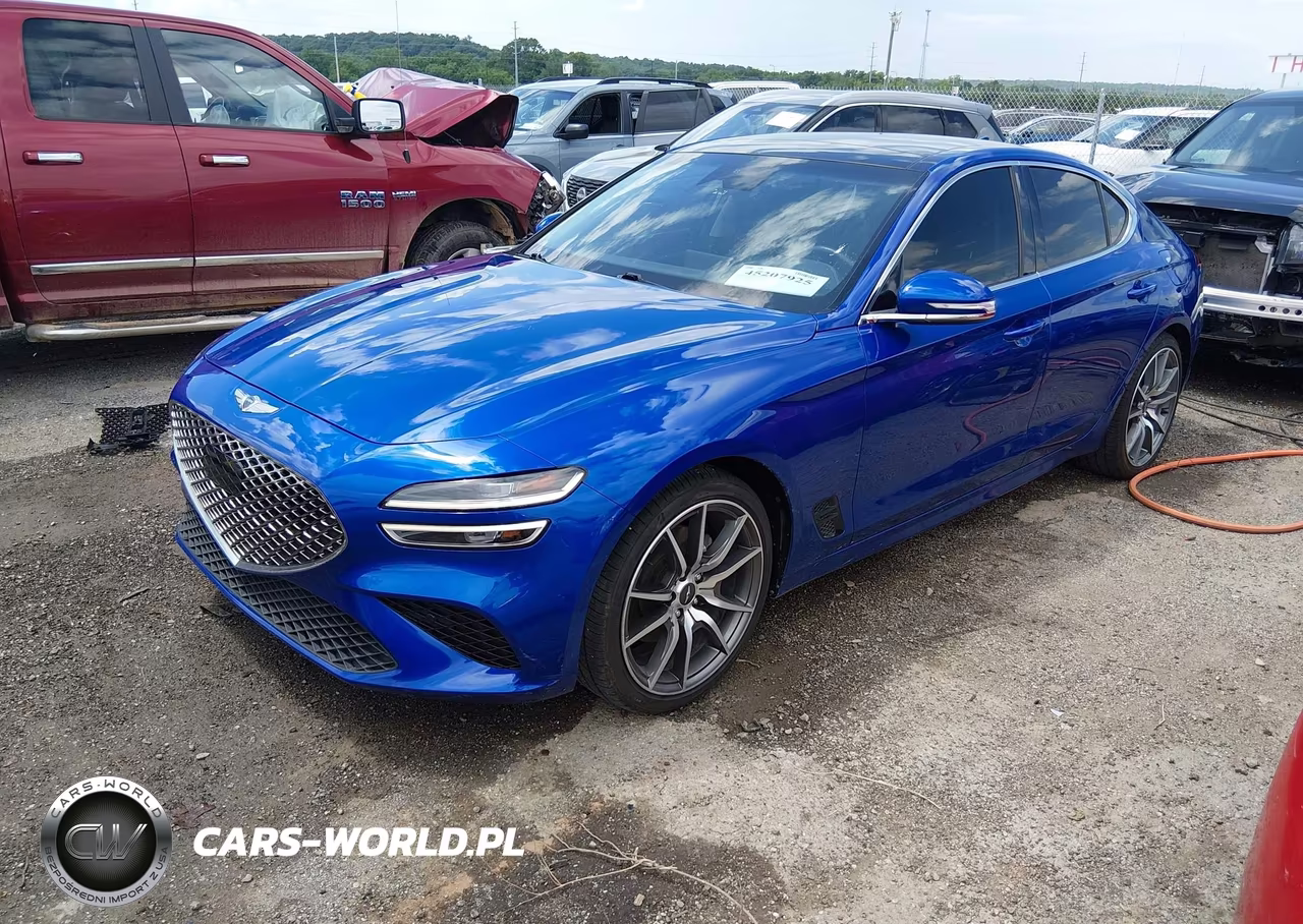 2022 Genesis G70 2.0T Rwd VIN:KMTG34TA5NU102106 - 2