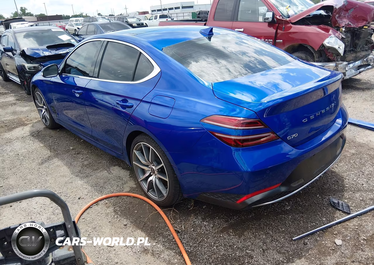 2022 Genesis G70 2.0T Rwd VIN:KMTG34TA5NU102106 - 3