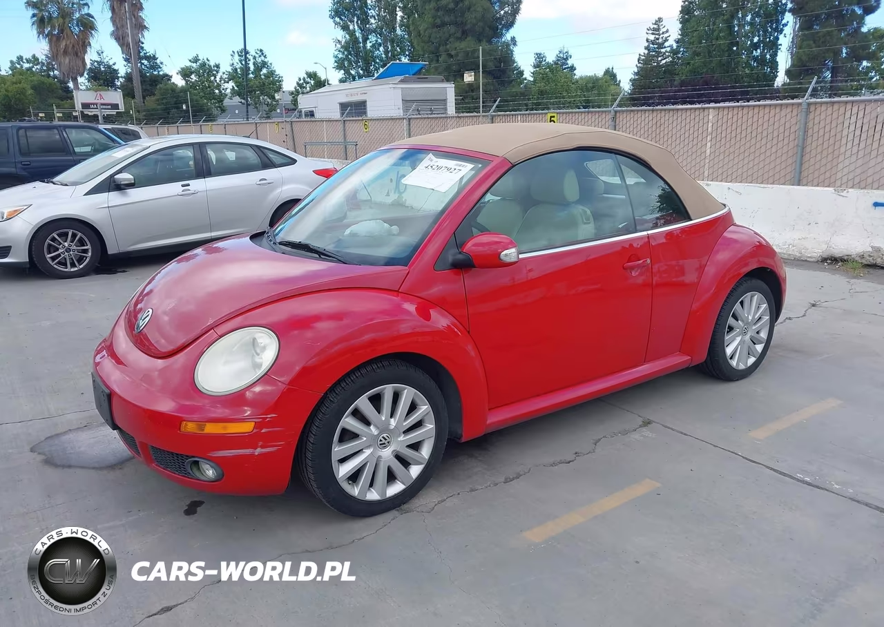 2008 Volkswagen New Beetle Se VIN:3VWRG31Y58M413661 - 2