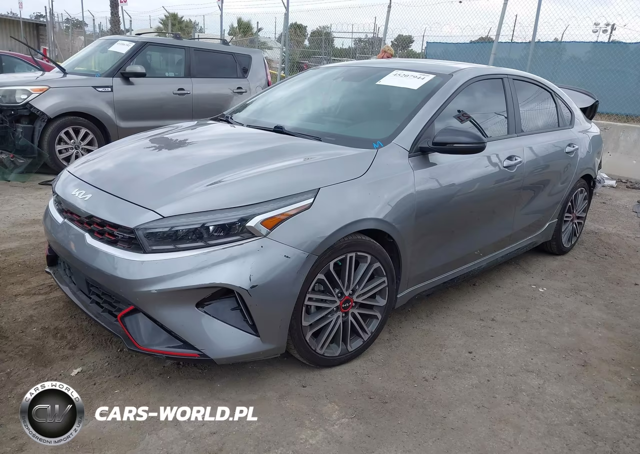 2022 Kia Forte Gt VIN:3KPF44AC2NE477882 - 2