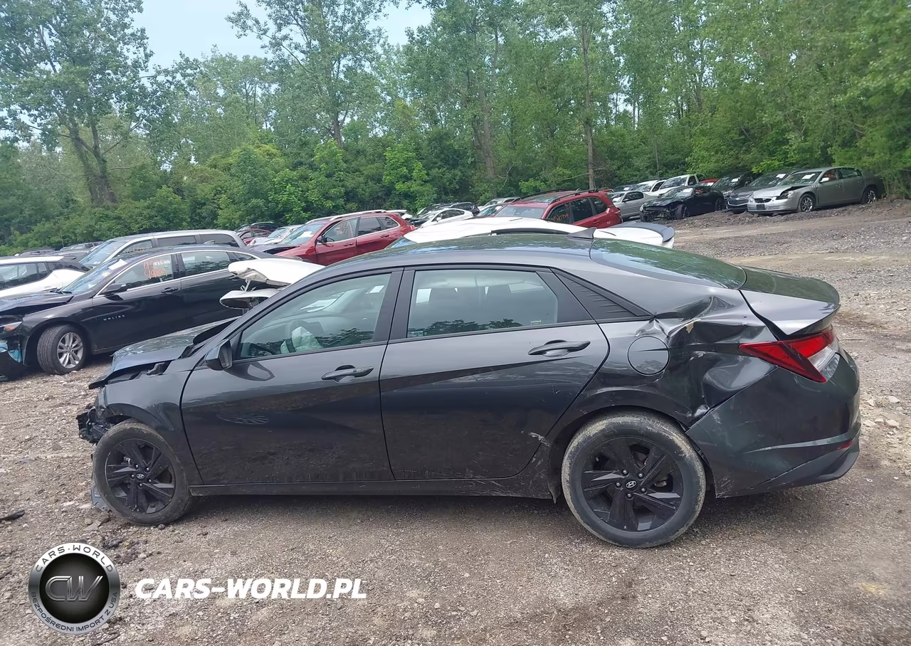 2022 Hyundai Elantra Sel VIN:5NPLM4AG6NH078636 - 14