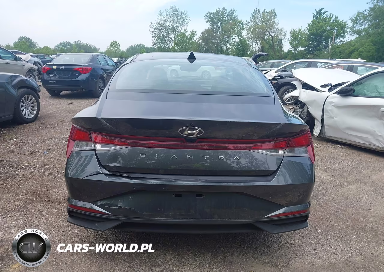2022 Hyundai Elantra Sel VIN:5NPLM4AG6NH078636 - 16