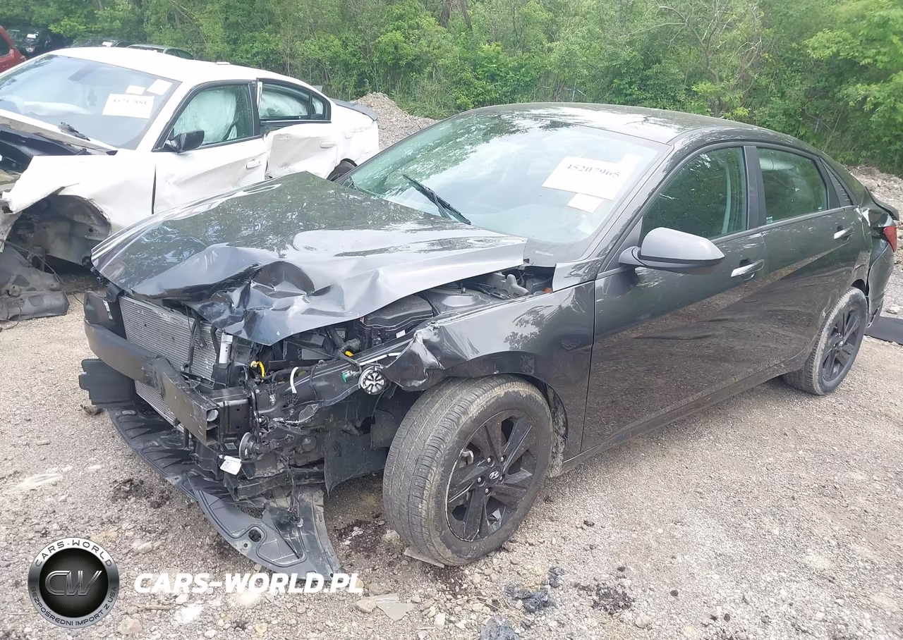 2022 Hyundai Elantra Sel VIN:5NPLM4AG6NH078636 - 2