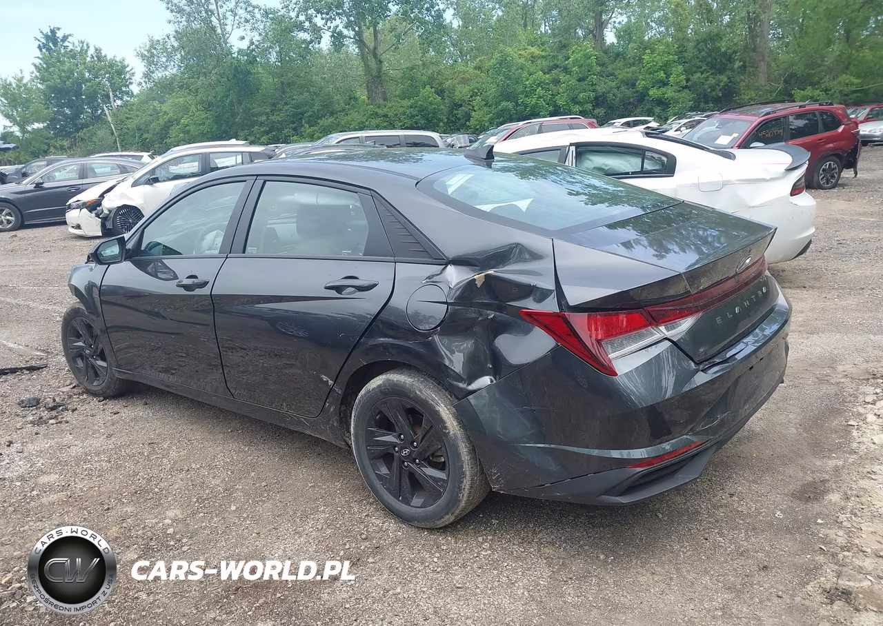 2022 Hyundai Elantra Sel VIN:5NPLM4AG6NH078636 - 3