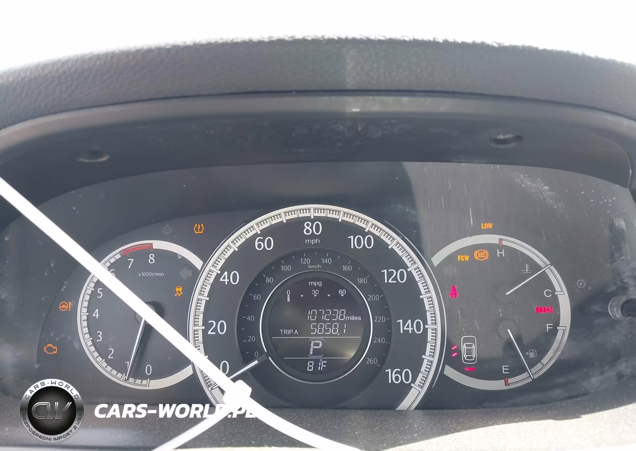 2013 Honda Accord Ex-L VIN:1HGCR2F82DA187951 - 7