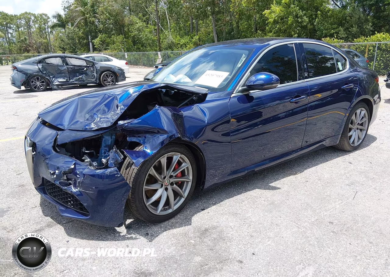 2017 Alfa Romeo Giulia Rwd VIN:ZARFAEBNXH7548416 - 2