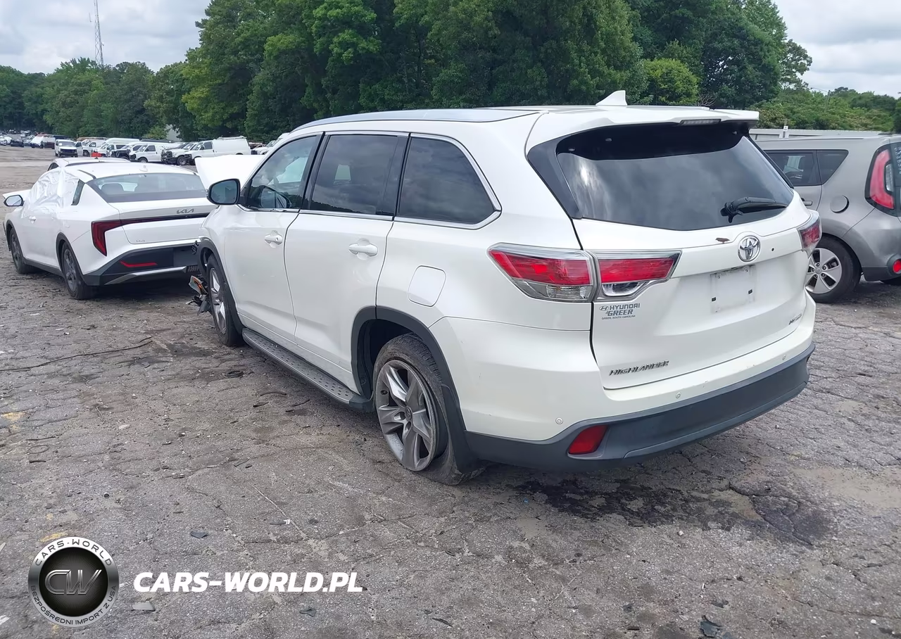 2016 Toyota Highlander Limited V6 VIN:5TDYKRFHXGS123116 - 3