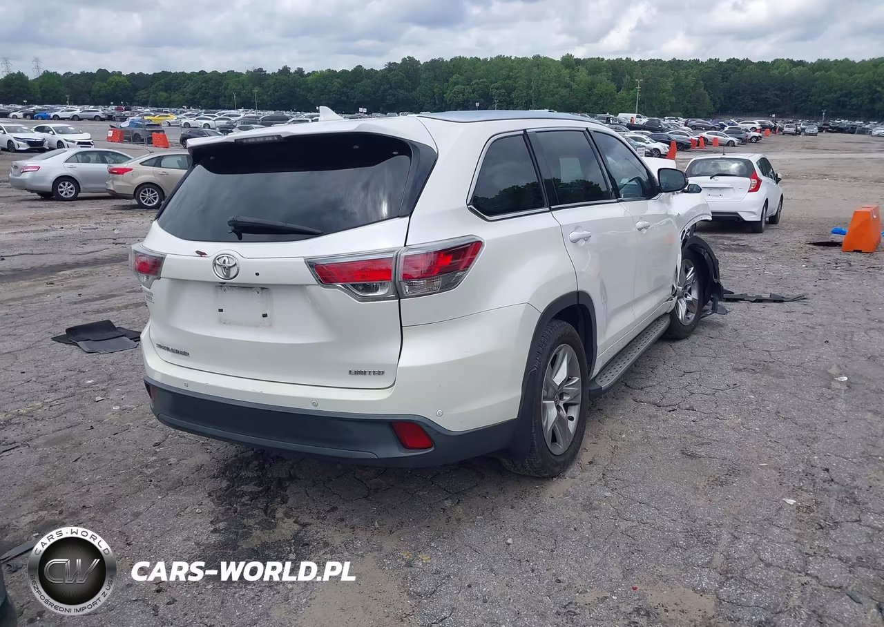 2016 Toyota Highlander Limited V6 VIN:5TDYKRFHXGS123116 - 4