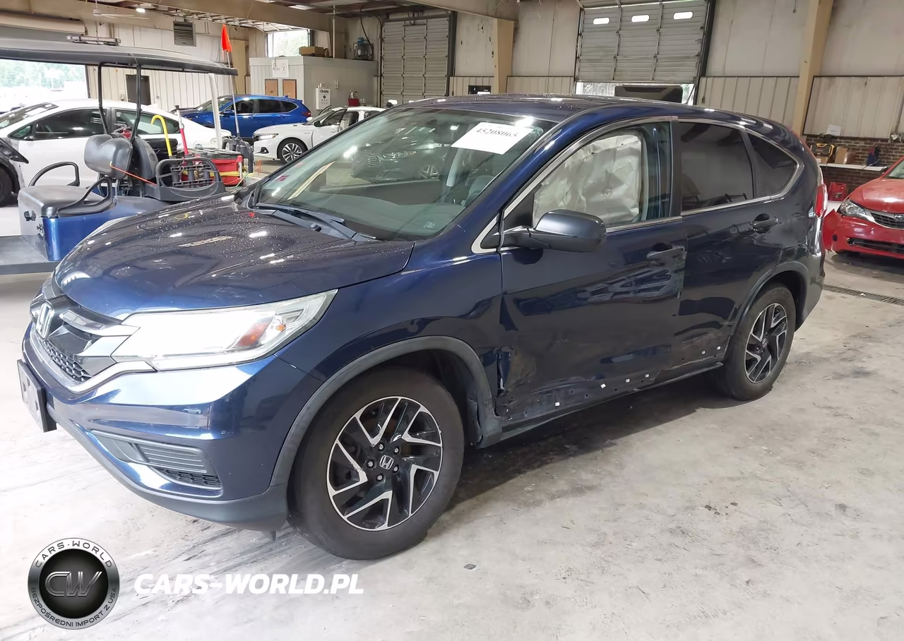2016 Honda Cr-V Se VIN:5J6RM4H49GL032930 - 2