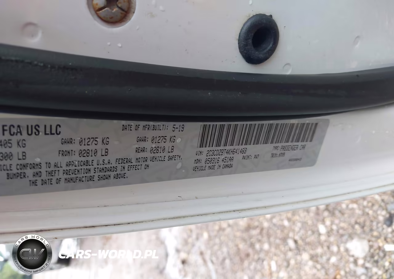 2019 Dodge Challenger R-T VIN:2C3CDZBT4KH641488 - 9