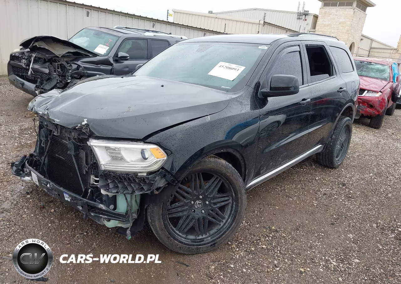 2017 Dodge Durango Sxt Awd VIN:1C4RDJAG3HC737166 - 2