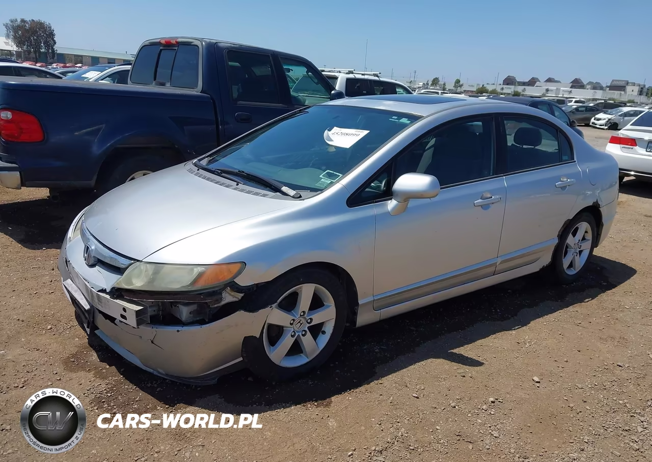 2006 Honda Civic Ex VIN:2HGFA16866H500695 - 2
