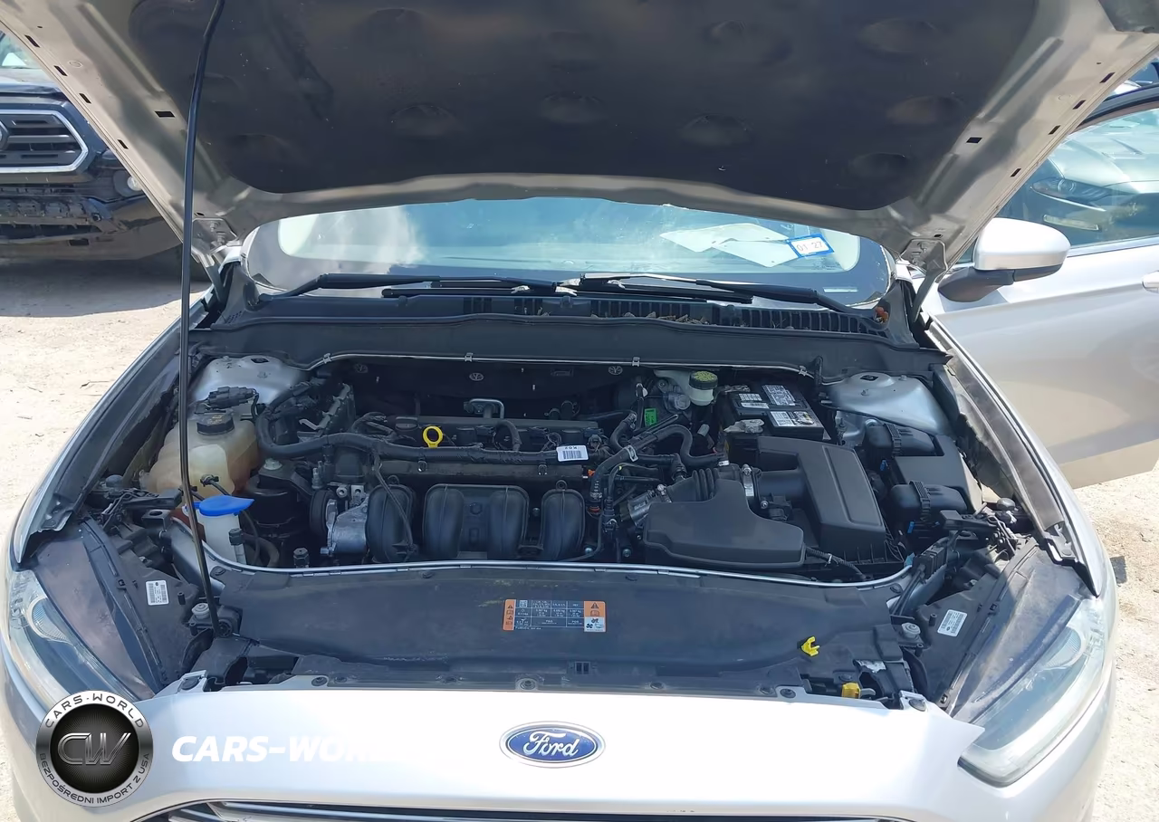 2016 Ford Fusion S VIN:3FA6P0G79GR258302 - 10