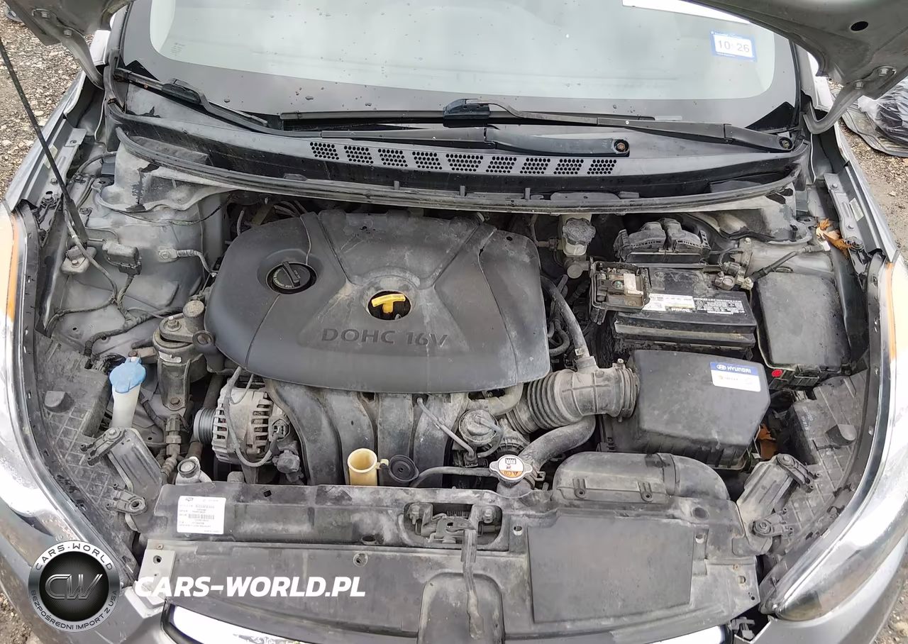 2012 Hyundai Elantra Gls (Ulsan Plant) VIN:KMHDH4AE4CU299481 - 10