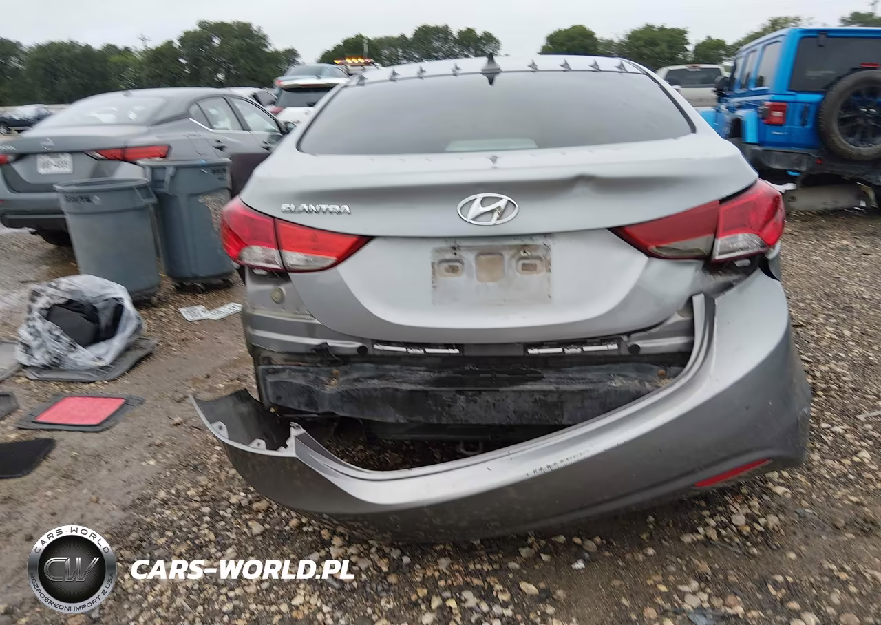2012 Hyundai Elantra Gls (Ulsan Plant) VIN:KMHDH4AE4CU299481 - 16