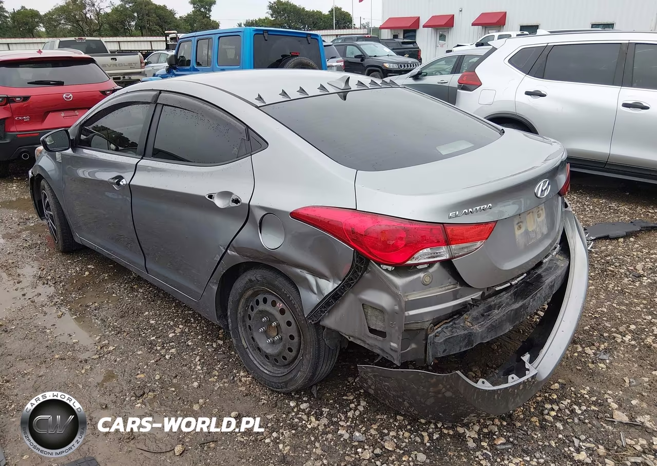 2012 Hyundai Elantra Gls (Ulsan Plant) VIN:KMHDH4AE4CU299481 - 3