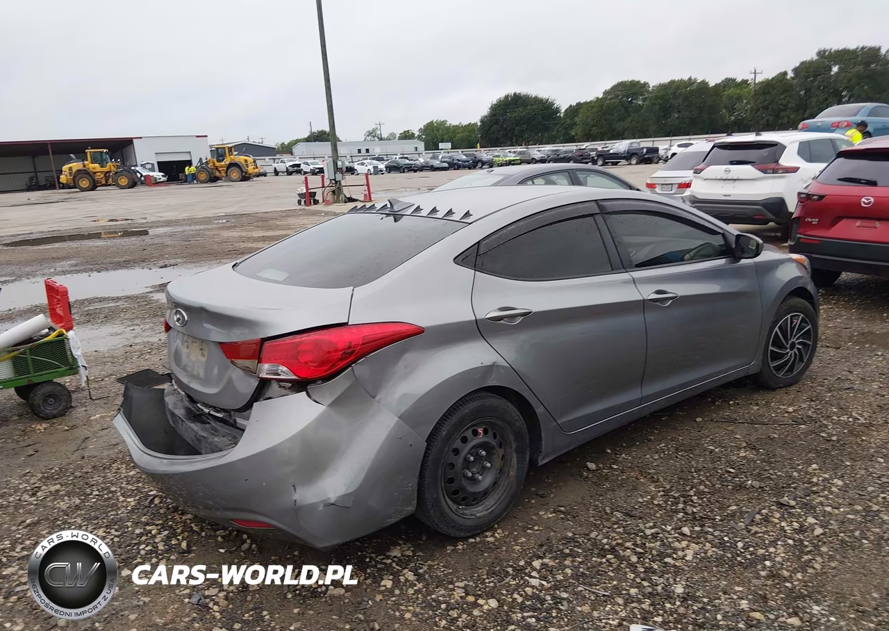 2012 Hyundai Elantra Gls (Ulsan Plant) VIN:KMHDH4AE4CU299481 - 4