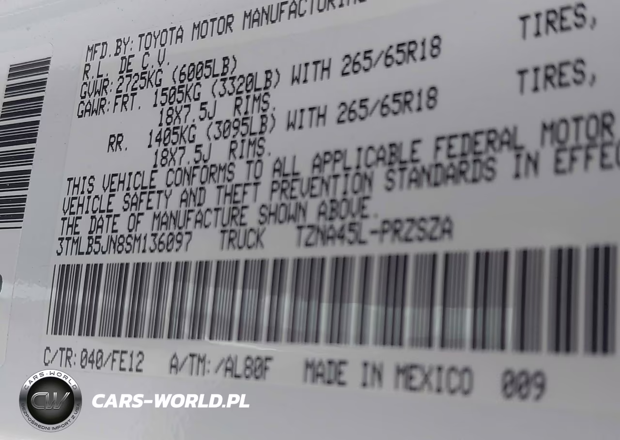 2025 Toyota Tacoma Trd Sport VIN:3TMLB5JN8SM136097 - 9