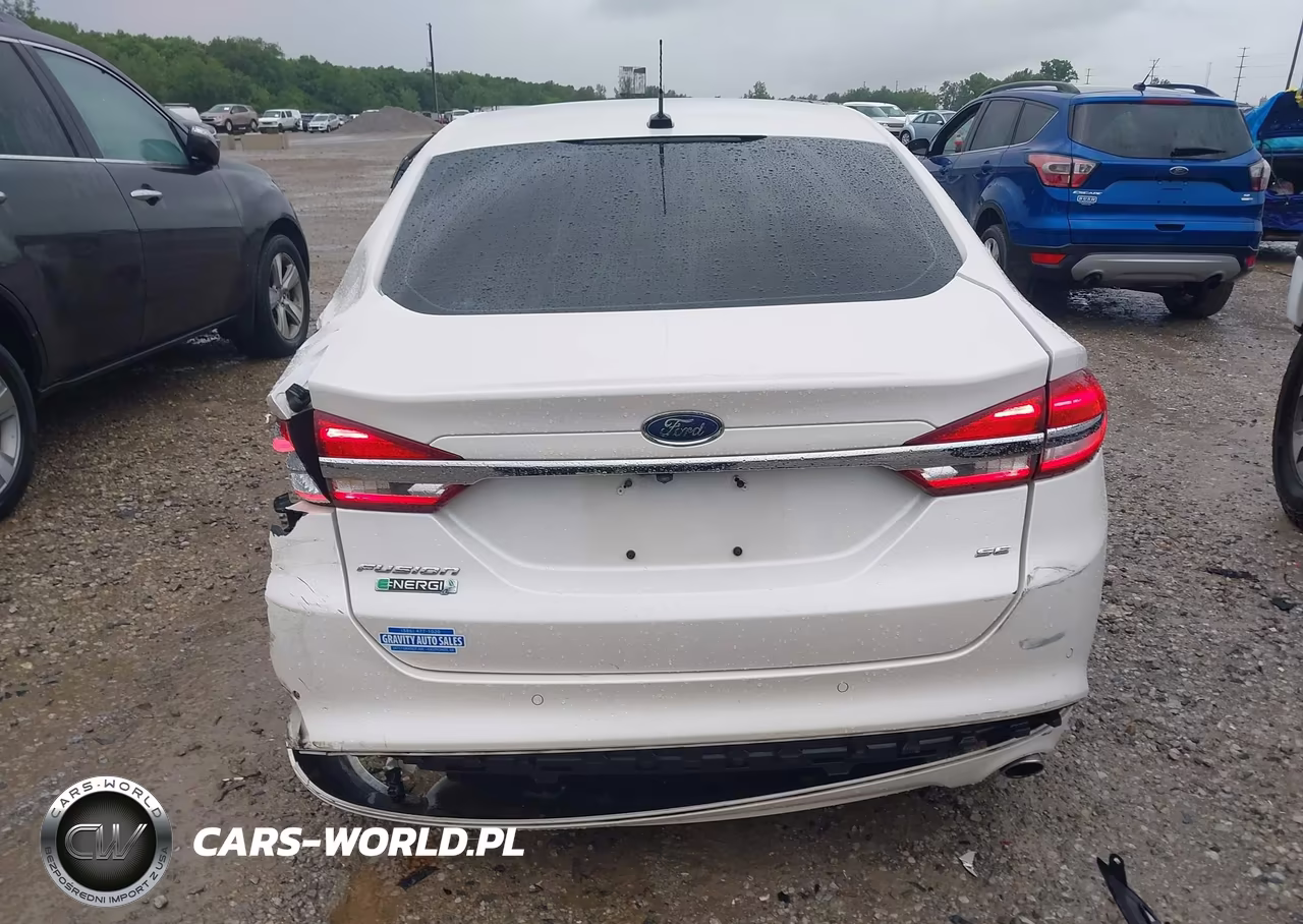 2017 Ford Fusion Energi Se Luxury VIN:3FA6P0PU2HR345319 - 16