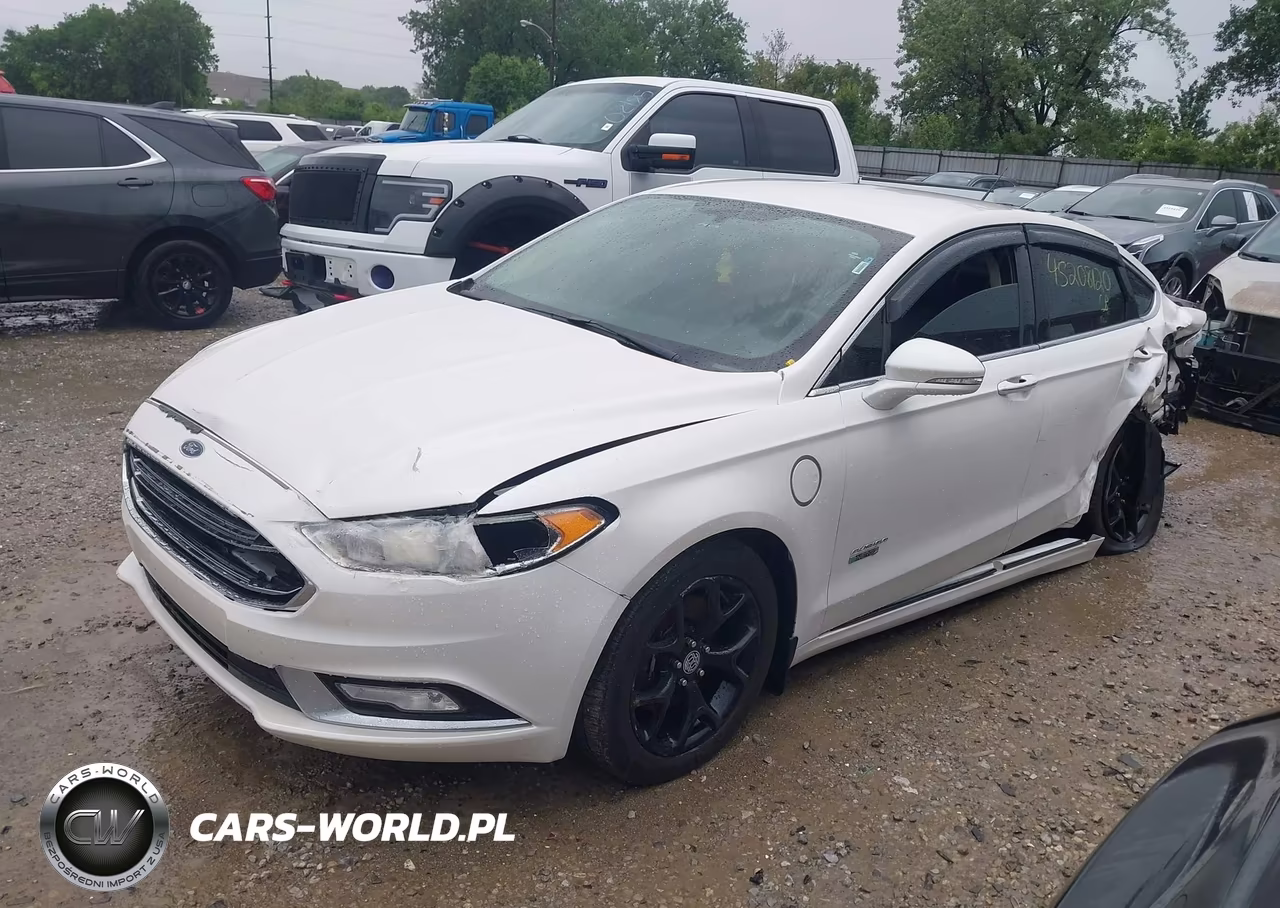 2017 Ford Fusion Energi Se Luxury VIN:3FA6P0PU2HR345319 - 2