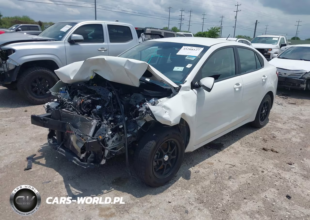 2023 Kia Rio Lx VIN:3KPA24AD8PE574158 - 2