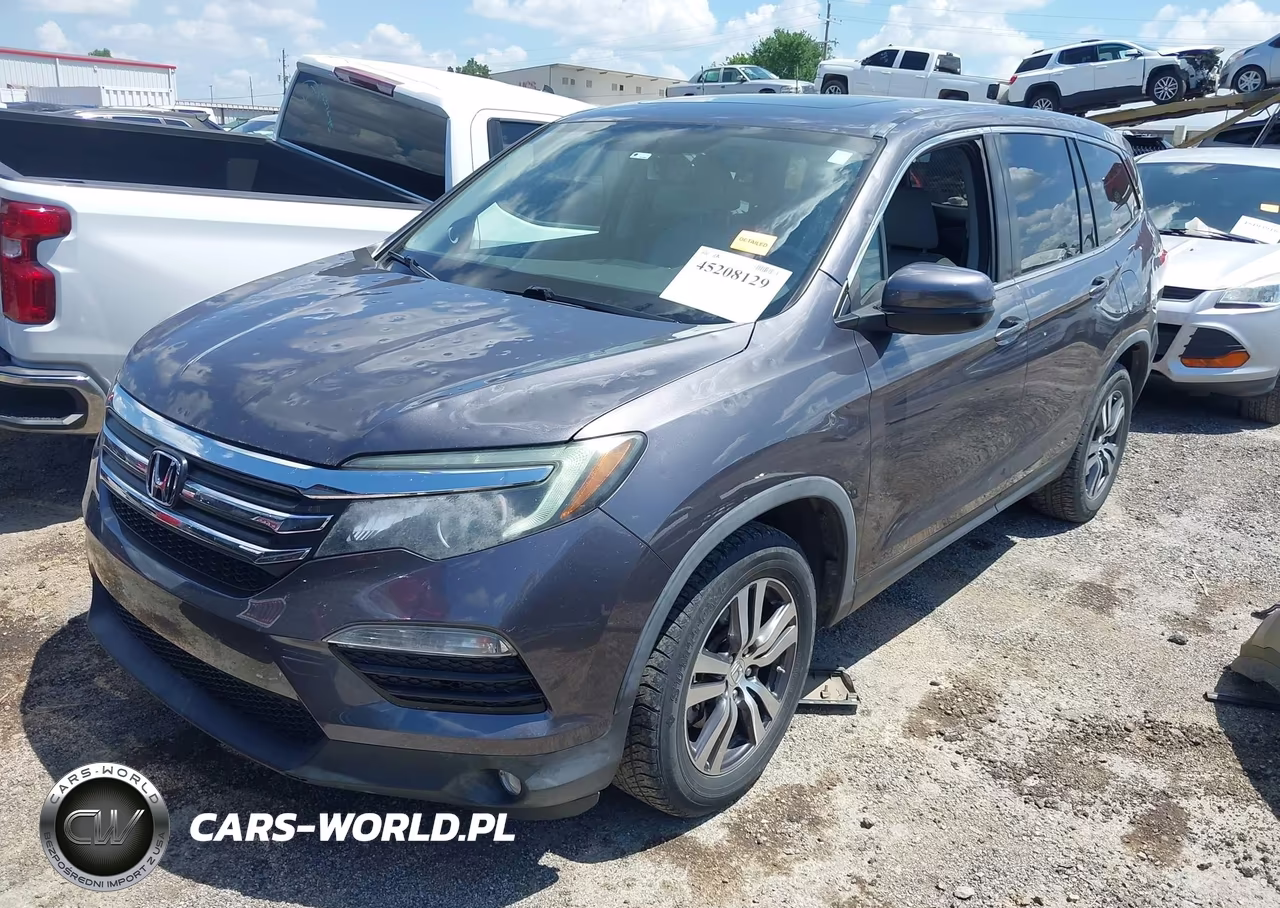 2017 Honda Pilot Ex-L VIN:5FNYF5H50HB038937 - 2