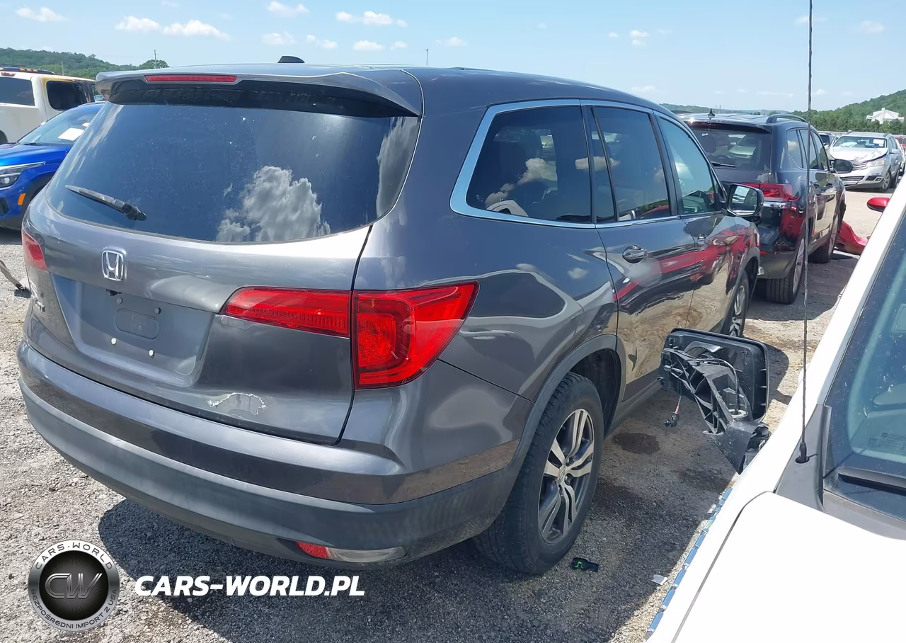 2017 Honda Pilot Ex-L VIN:5FNYF5H50HB038937 - 4