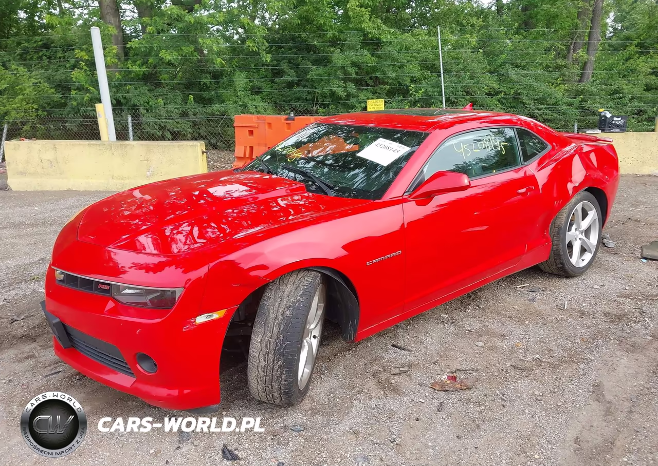 2015 Chevrolet Camaro 2Lt VIN:2G1FF1E32F9218336 - 2