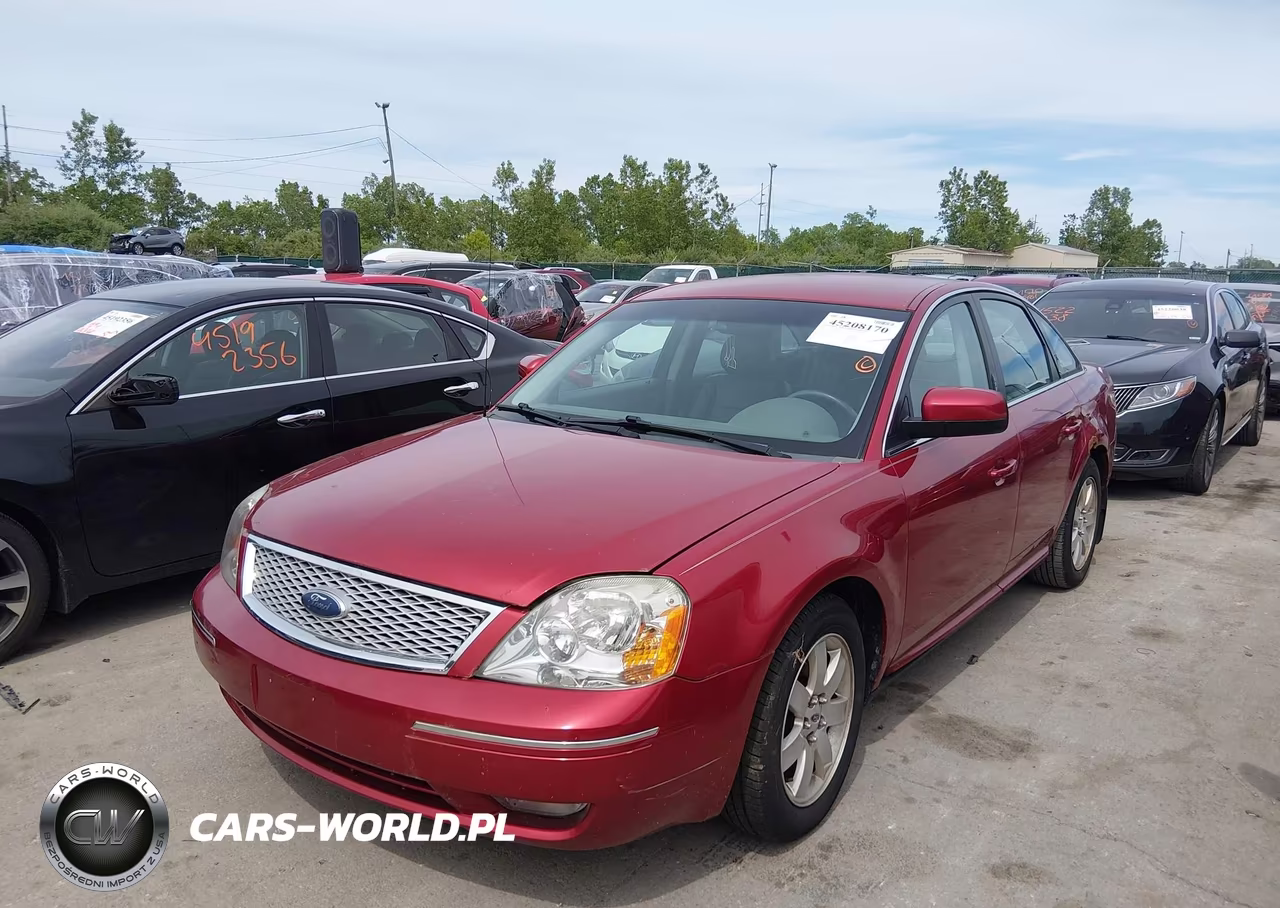 2007 Ford Five Hundred Sel VIN:1FAHP24167G138405 - 2