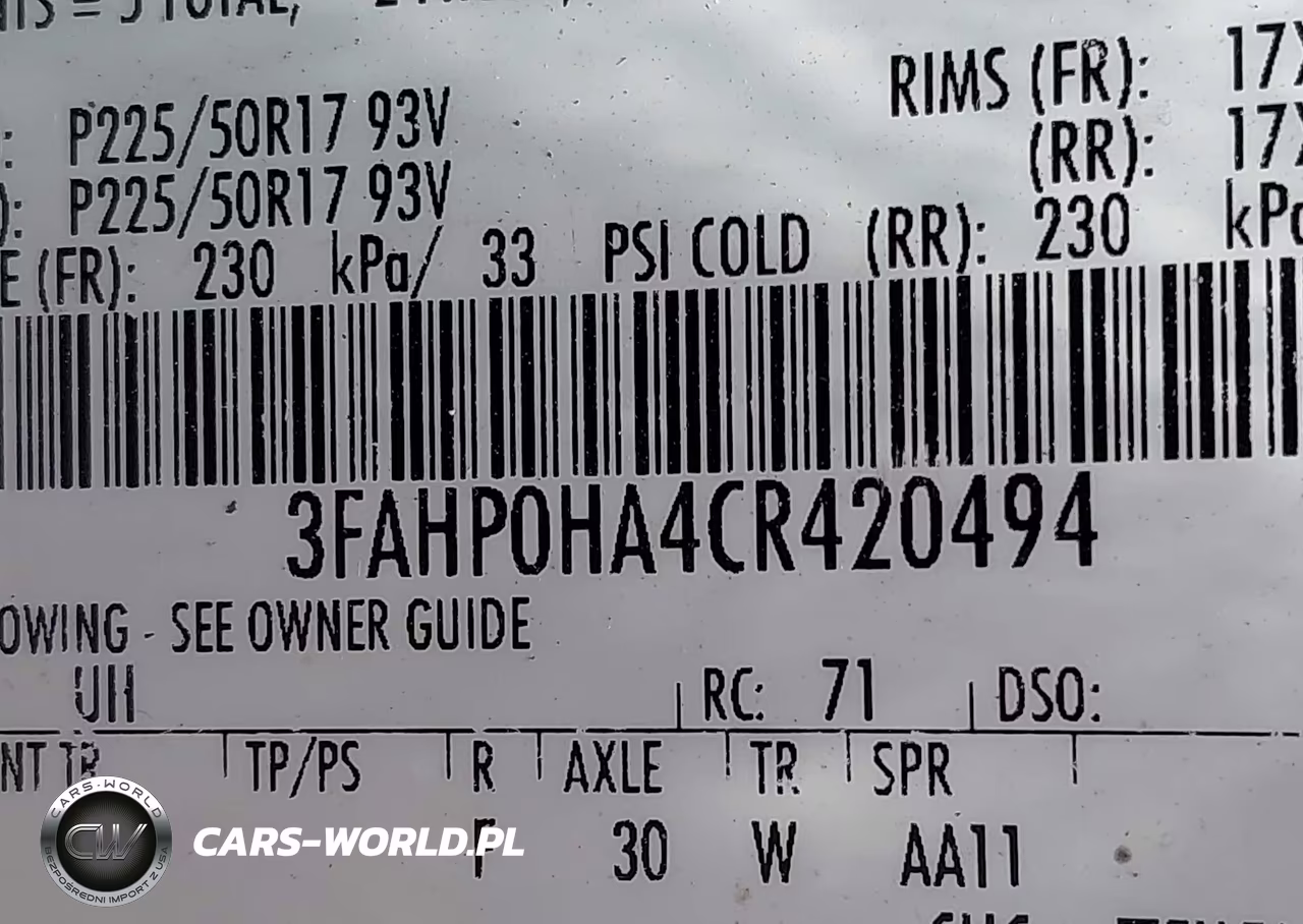 2012 Ford Fusion Se VIN:3FAHP0HA4CR420494 - 9