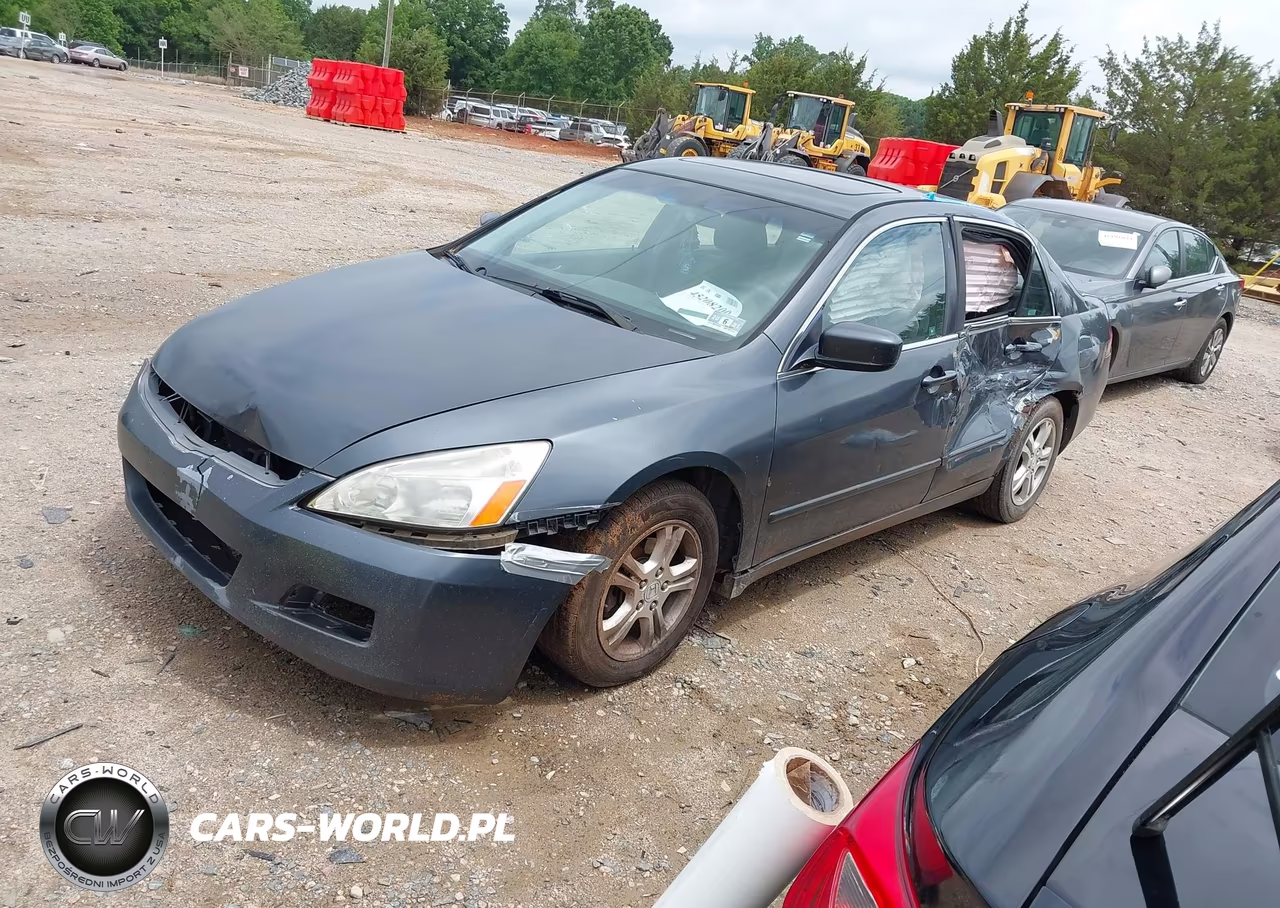 2007 Honda Accord 2.4 Ex VIN:1HGCM56797A199851 - 2