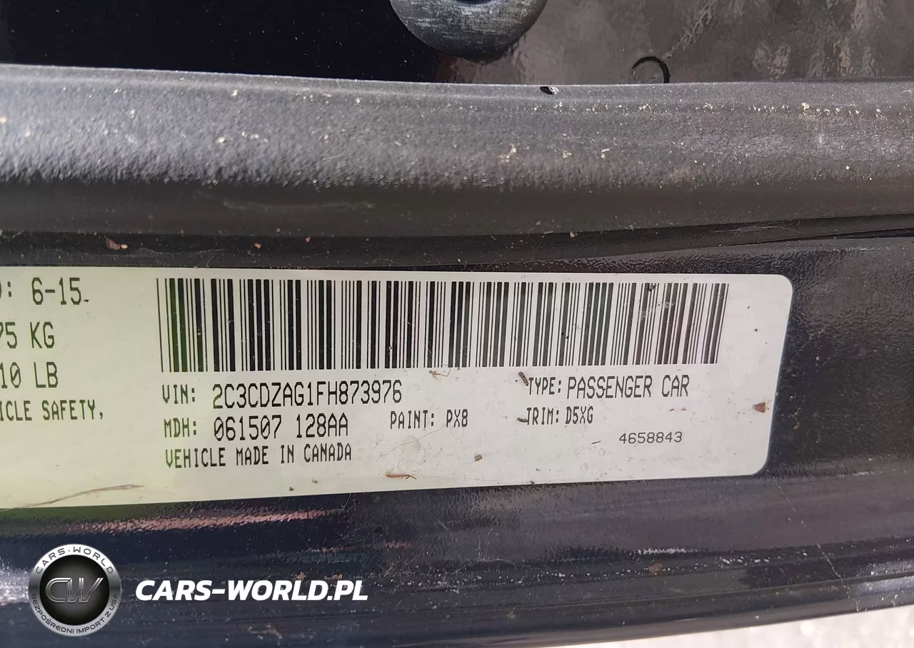 2015 Dodge Challenger Sxt VIN:2C3CDZAG1FH873976 - 9