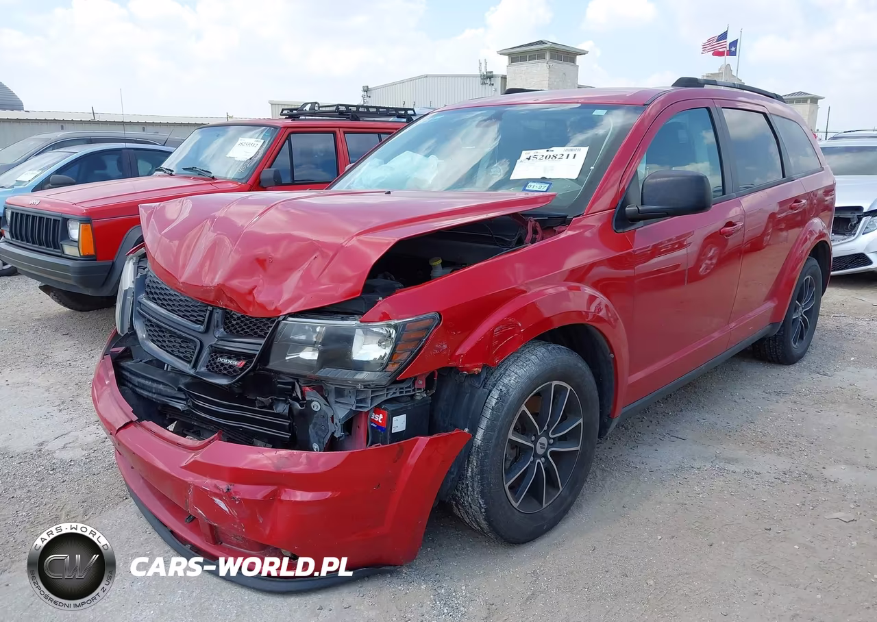 2018 Dodge Journey Se VIN:3C4PDCABXJT519971 - 2