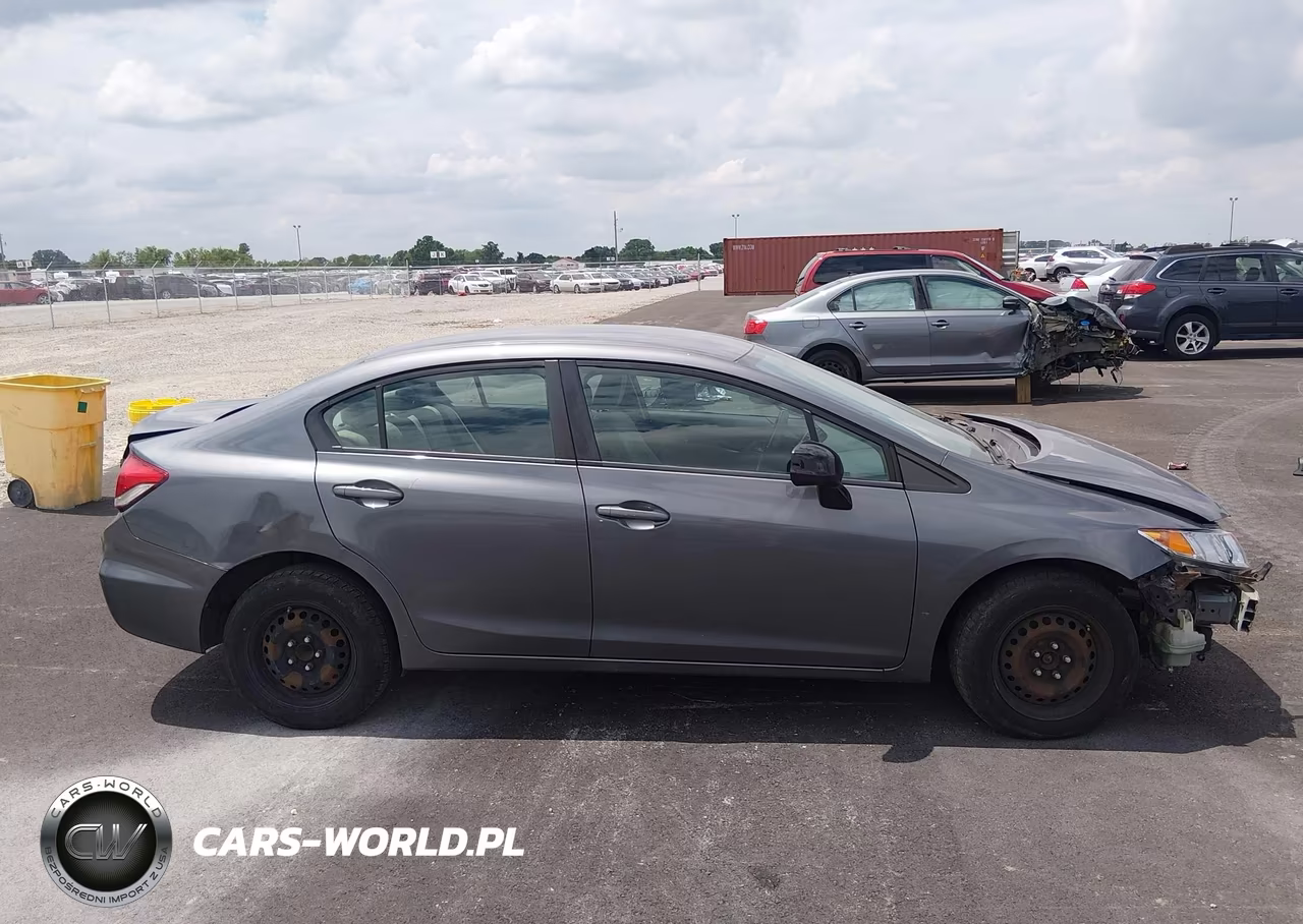 2013 Honda Civic Lx VIN:19XFB2F52DE045523 - 14