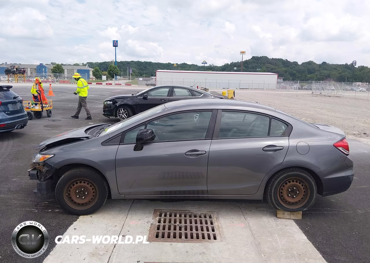 2013 Honda Civic Lx VIN:19XFB2F52DE045523 - 15