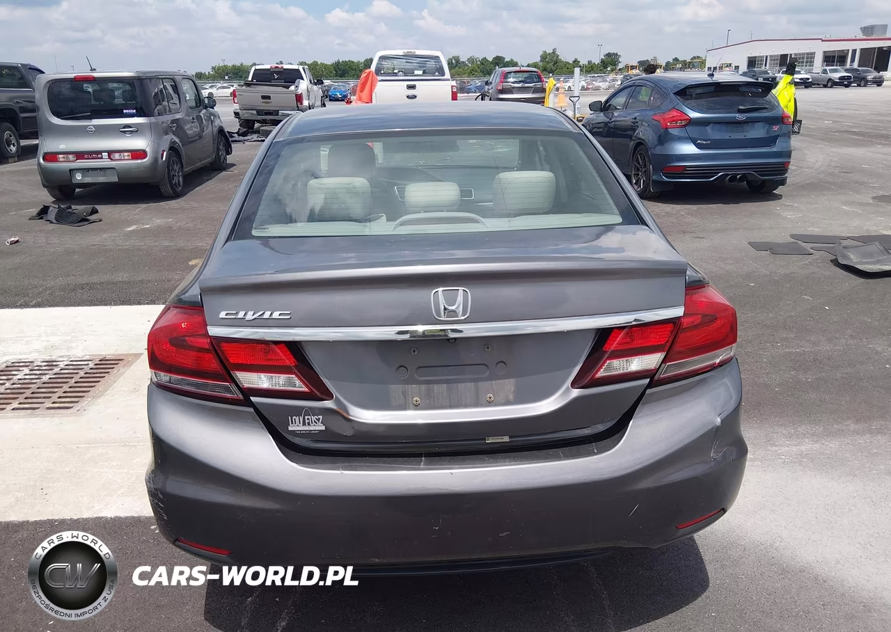 2013 Honda Civic Lx VIN:19XFB2F52DE045523 - 17