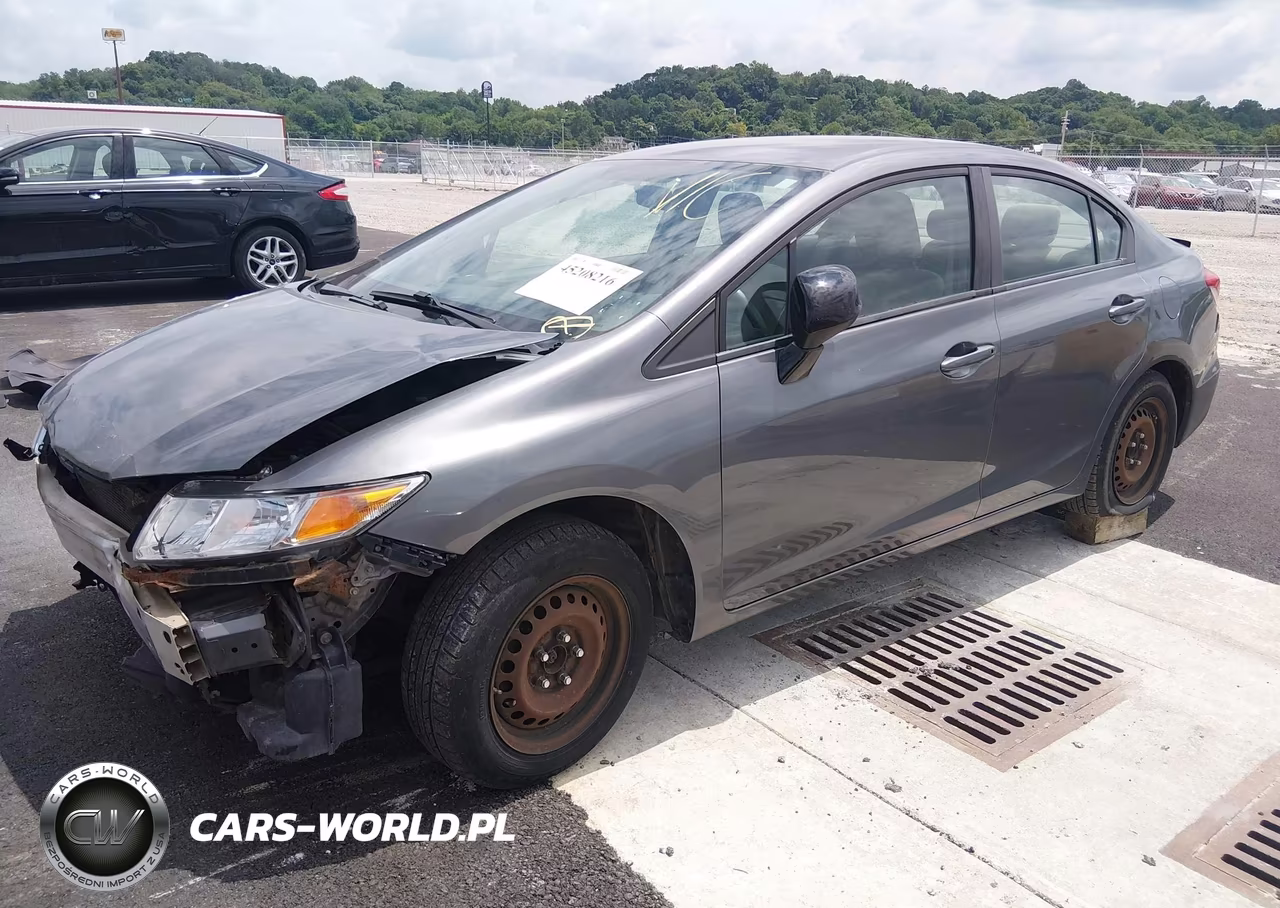 2013 Honda Civic Lx VIN:19XFB2F52DE045523 - 2