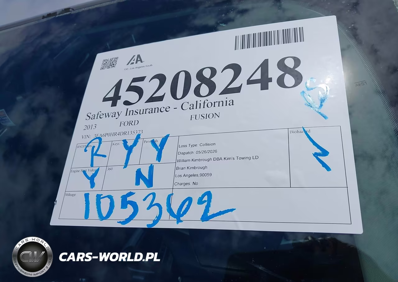 2013 Ford Fusion Se VIN:3FA6P0HR4DR135373 - 12