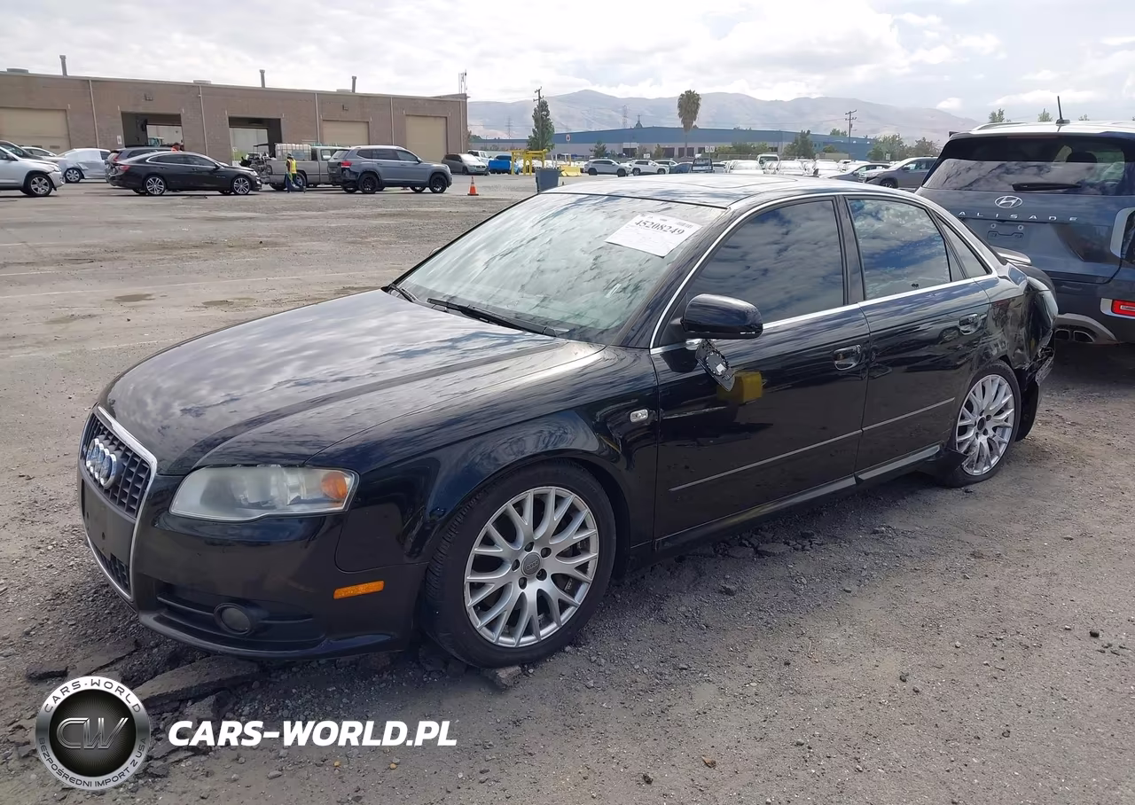 2008 Audi A4 2.0T-2.0T Special Edition VIN:WAUDF78E58A139777 - 2