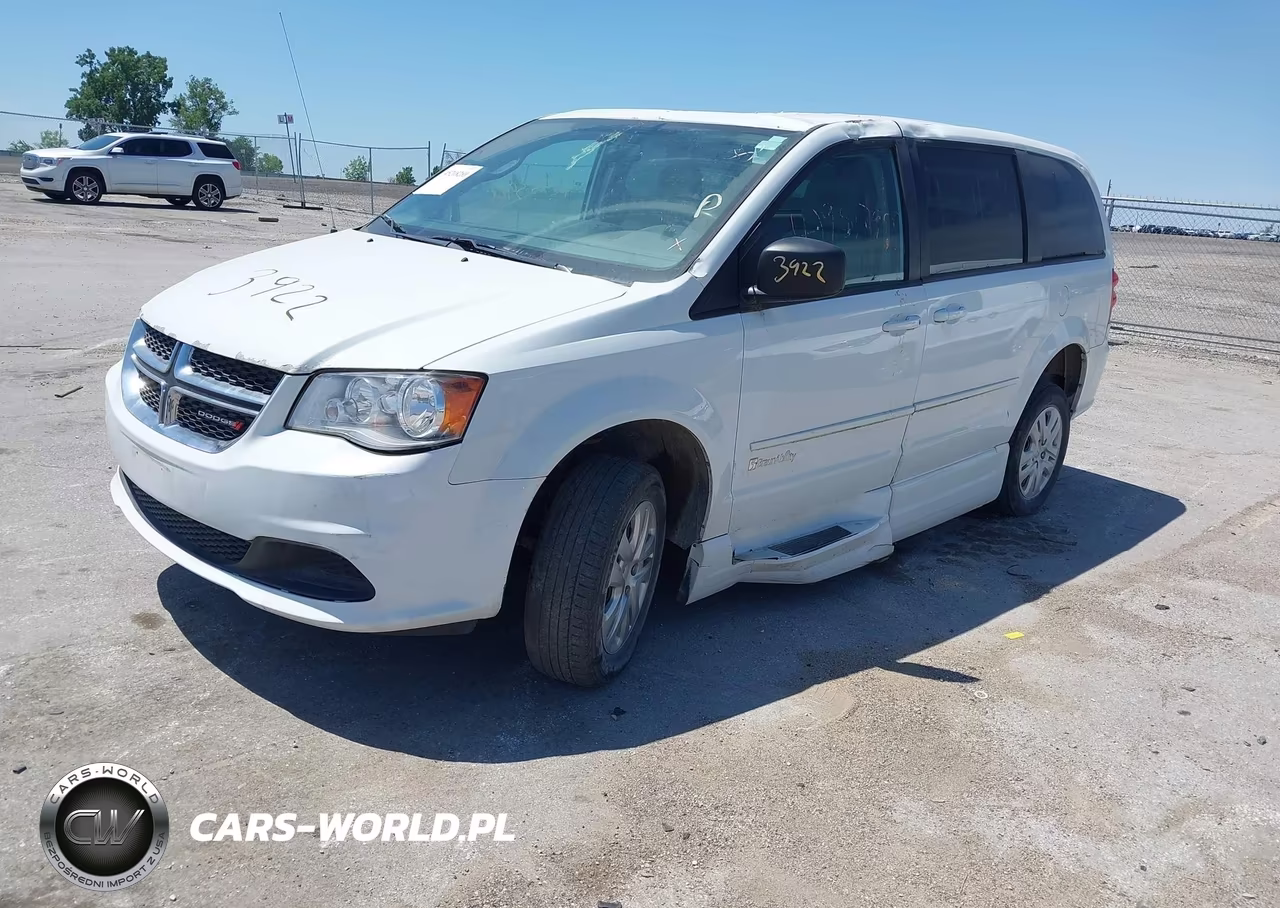 2016 Dodge Grand Caravan Se VIN:2C7WDGBG6GR144267 - 2