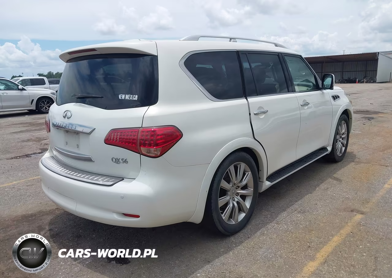 2011 Infiniti Qx56 VIN:JN8AZ2NFXB9504321 - 4