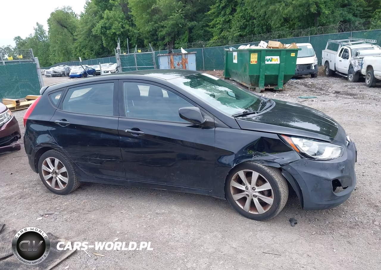 2012 Hyundai Accent Se VIN:KMHCU5AE8CU039680 - 13