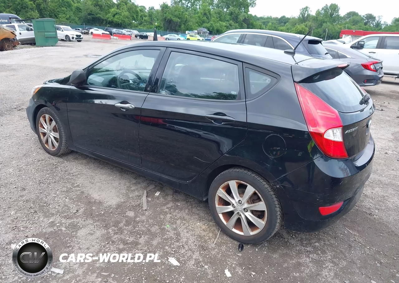 2012 Hyundai Accent Se VIN:KMHCU5AE8CU039680 - 3