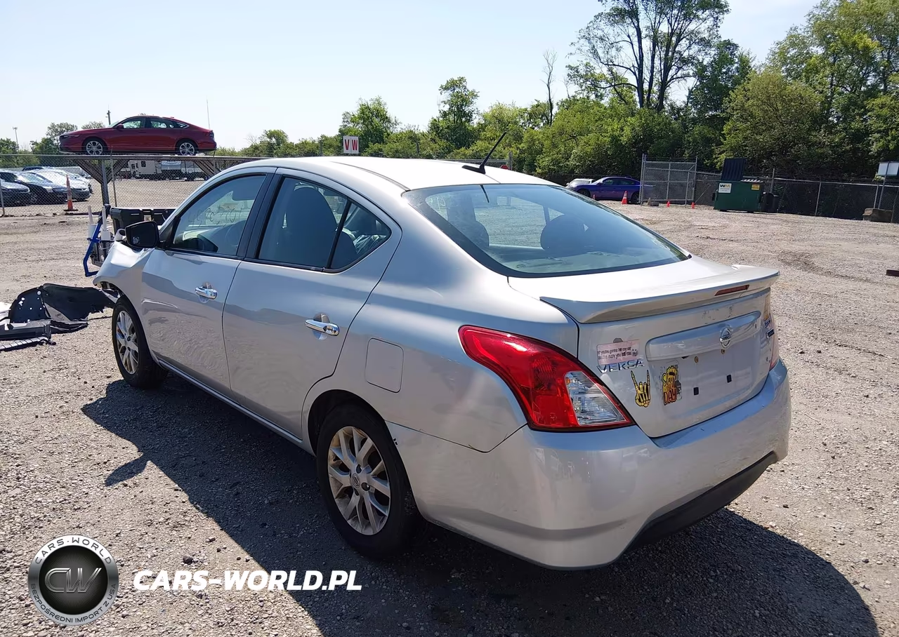 2018 Nissan Versa 1.6 Sv VIN:3N1CN7AP0JL852861 - 3